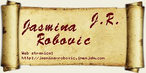 Jasmina Robović vizit kartica
